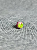 Cthulhu Eye - Fissure Iris | Ear/Lip/Tongue Studs - Cthulhu Eye - Fissure Iris | Ear/Lip/Tongue Studs - Pathos Lens / Flat-Back（Default） / 4mm by CRUXJEWELRY