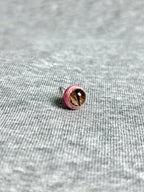 Cthulhu Eye - Fissure Iris | Ear/Lip/Tongue Studs - Cthulhu Eye - Fissure Iris | Ear/Lip/Tongue Studs - Dominion Sliver / Flat-Back（Default） / 4mm by CRUXJEWELRY