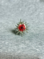 Cthulhu Eye - Irregular Edge Bloody Ring - Cthulhu Eye - Irregular Edge Bloody Ring - Default Title by CRUXJEWELRY