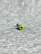 Cthulhu Eye - Bloody Mary‘s Pact | Ear/Lip/Tongue Studs - Cthulhu Eye - Bloody Mary‘s Pact | Ear/Lip/Tongue Studs - Eternal Vigil / Flat-Back（Default） / 4mm by CRUXJEWELRY