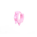 Pink Enamel Six-Spike Stainless steel Earrings - Pink Enamel Six-Spike Stainless steel Earrings - Single by CRUXJEWELRY
