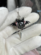 Cthulhu Eye - Dark Temptress: Succubus Earrings - Cthulhu Eye - Dark Temptress: Succubus Earrings - Rune-Kissed Succubus by CRUXJEWELRY