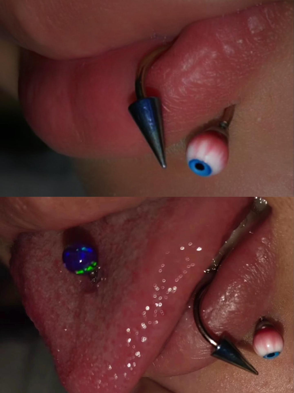 Cthulhu Eye - Basic Solid Iris Eyeball | Ear/Tongue/Lip Studs