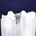 20G Thin Bow Dangle Ear Studs - 20G Thin Bow Dangle Ear Studs - Single by CRUXJEWELRY