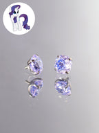 MLP Titanium Zircon Crystal Labret Stud –  Fantasy Piercing Jewelry
