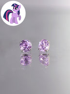 MLP Titanium Zircon Crystal Labret Stud –  Fantasy Piercing Jewelry