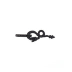Black Engraved Evil Dragon Pendant Stainless Steel Earrings - Black Engraved Evil Dragon Pendant Stainless Steel Earrings - Single by CRUXJEWELRY