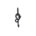Black Engraved Evil Dragon Pendant Stainless Steel Earrings - Black Engraved Evil Dragon Pendant Stainless Steel Earrings - Single by CRUXJEWELRY