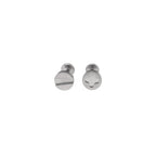 Screw Top Internally Threaded Titanium Lip Ring - Screw Top Internally Threaded Titanium Lip Ring - Cross / 6mm by CRUXJEWELRY