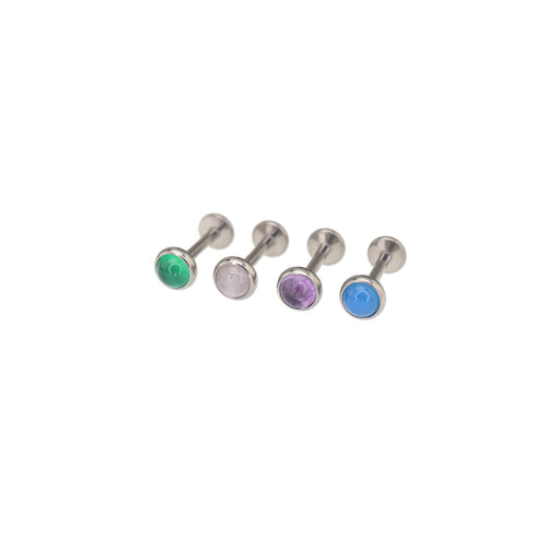 Agate Internally Threaded Titanium Basic Stud - product overview