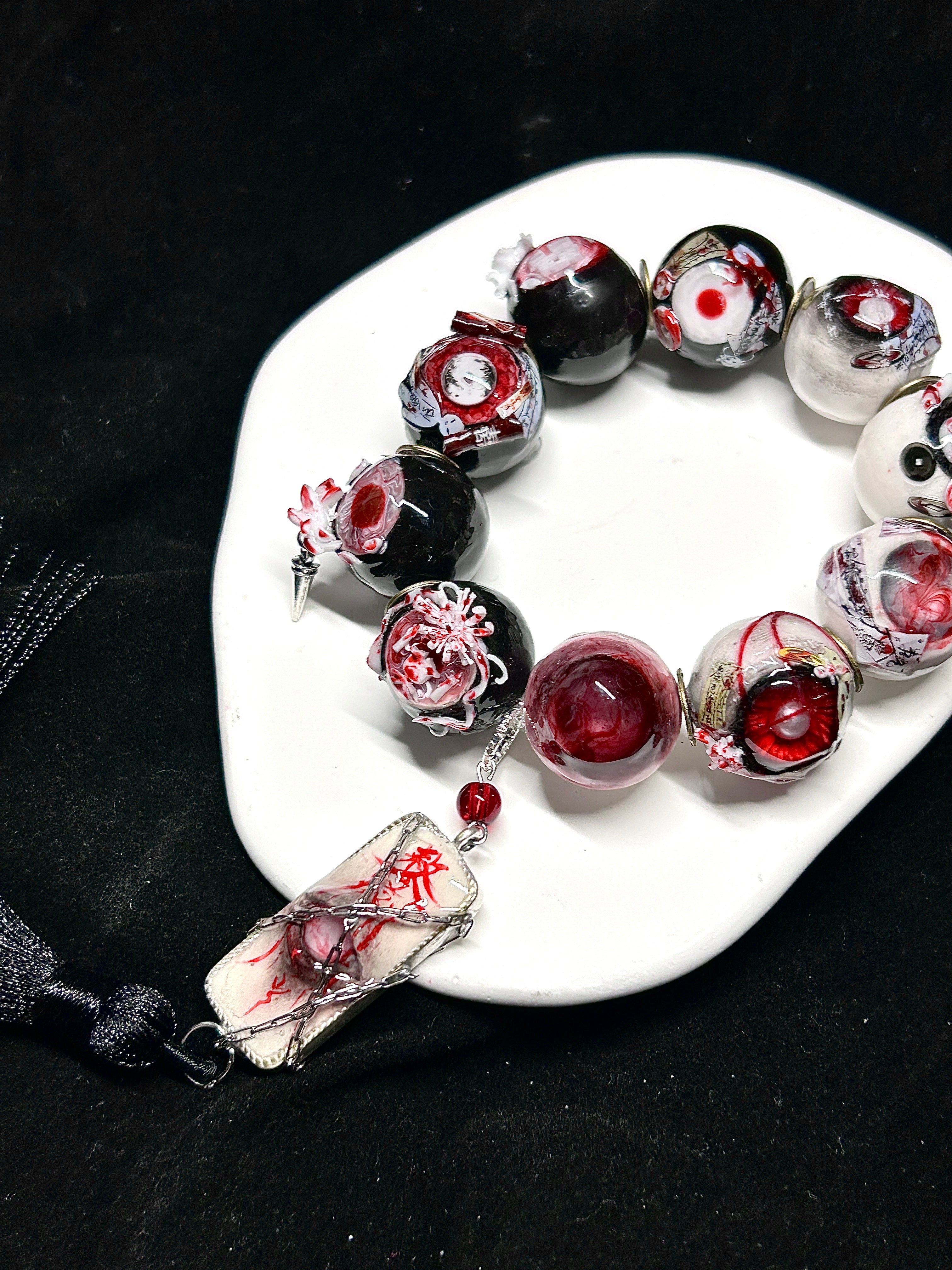 Cthulhu Eye - Dark Gaze Bracelet - Cthulhu Eye - Dark Gaze Bracelet - Default Title by CRUXJEWELRY