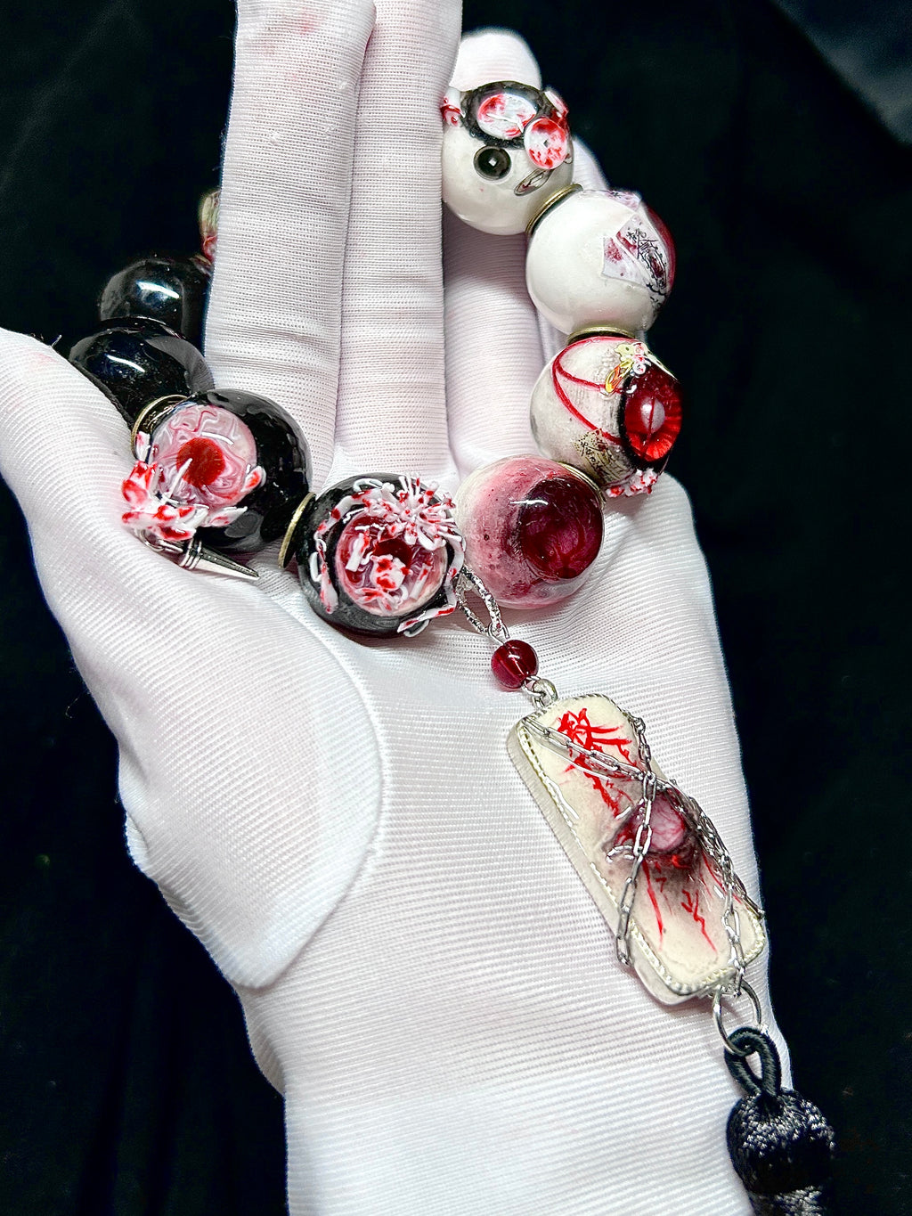 Cthulhu Eye - Dark Gaze Bracelet - Cthulhu Eye - Dark Gaze Bracelet - Default Title by CRUXJEWELRY