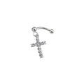 Heart CZ Stainless Steel Rook Stud - Heart CZ Stainless Steel Rook Stud - Default Title by CRUXJEWELRY