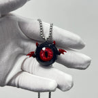 "Succubus" Little Devil Eyeball Pendant - Vertical Pupil
