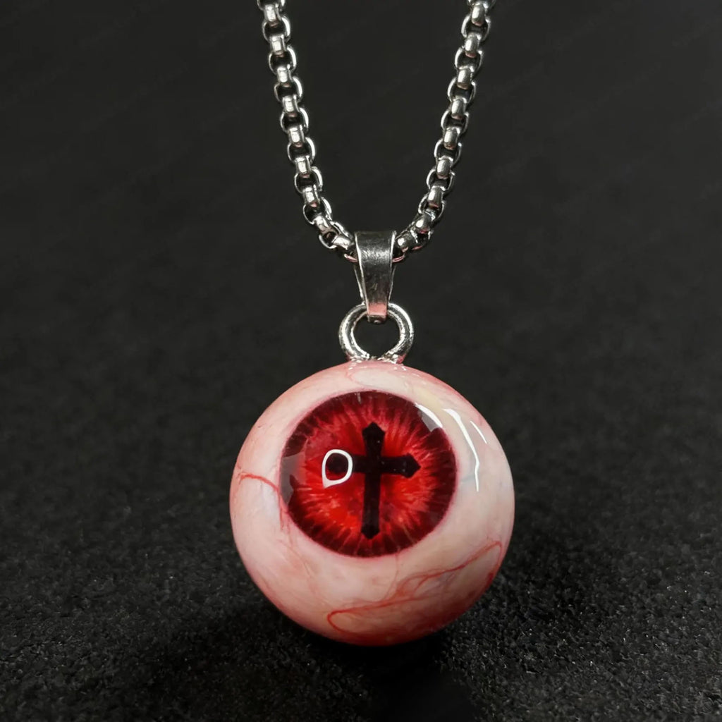 "Ocular Powers" Mixed Pupil Necklace Collection - Cross, Sage & Beast