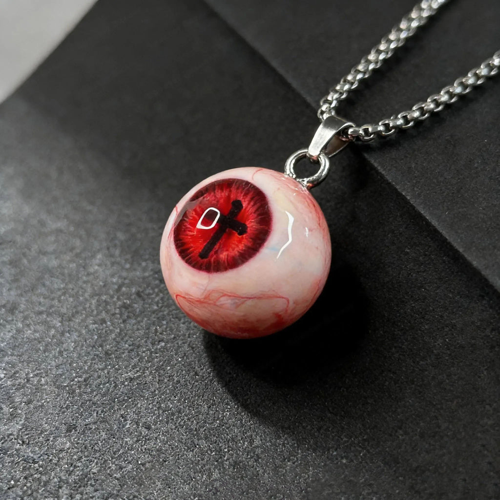 "Ocular Powers" Mixed Pupil Necklace Collection - Cross, Sage & Beast