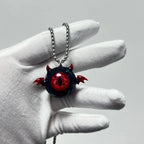 "Succubus" Little Devil Eyeball Pendant - Vertical Pupil