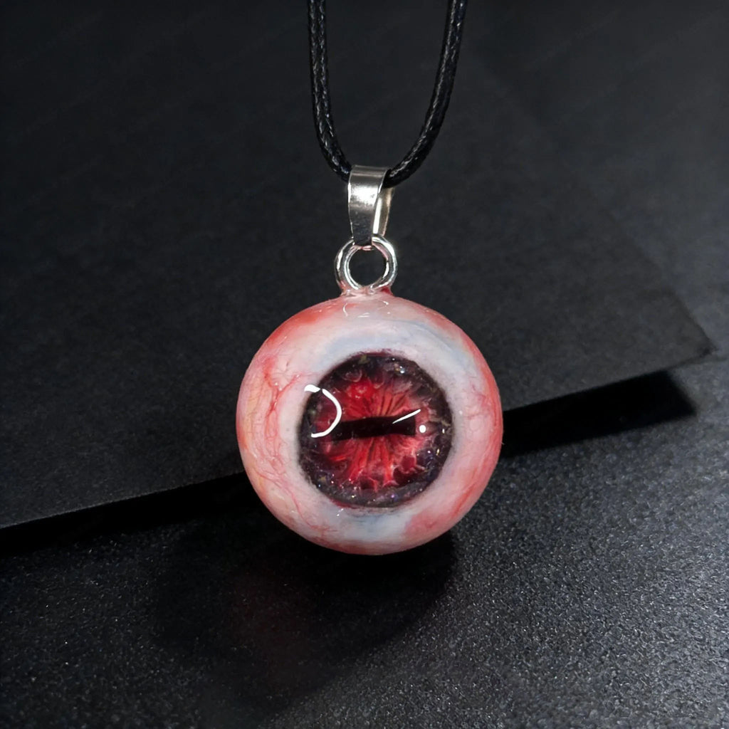 "Ocular Powers" Mixed Pupil Necklace Collection - Cross, Sage & Beast
