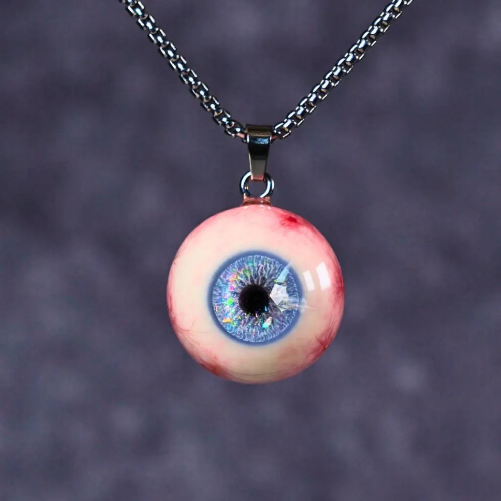 Realistic Glass Eye Necklace - 9 Color Options - Crux Jewelry product image 8