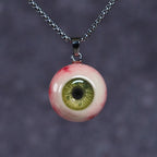 Realistic Glass Eye Necklace - 9 Color Options - Crux Jewelry product image 9