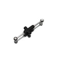CRUX- Dark 3D Cross Stainless Steel Industrial Barbell - CRUX- Dark 3D Cross Stainless Steel Industrial Barbell - Black / 1.2mm/16G by CRUXJEWELRY