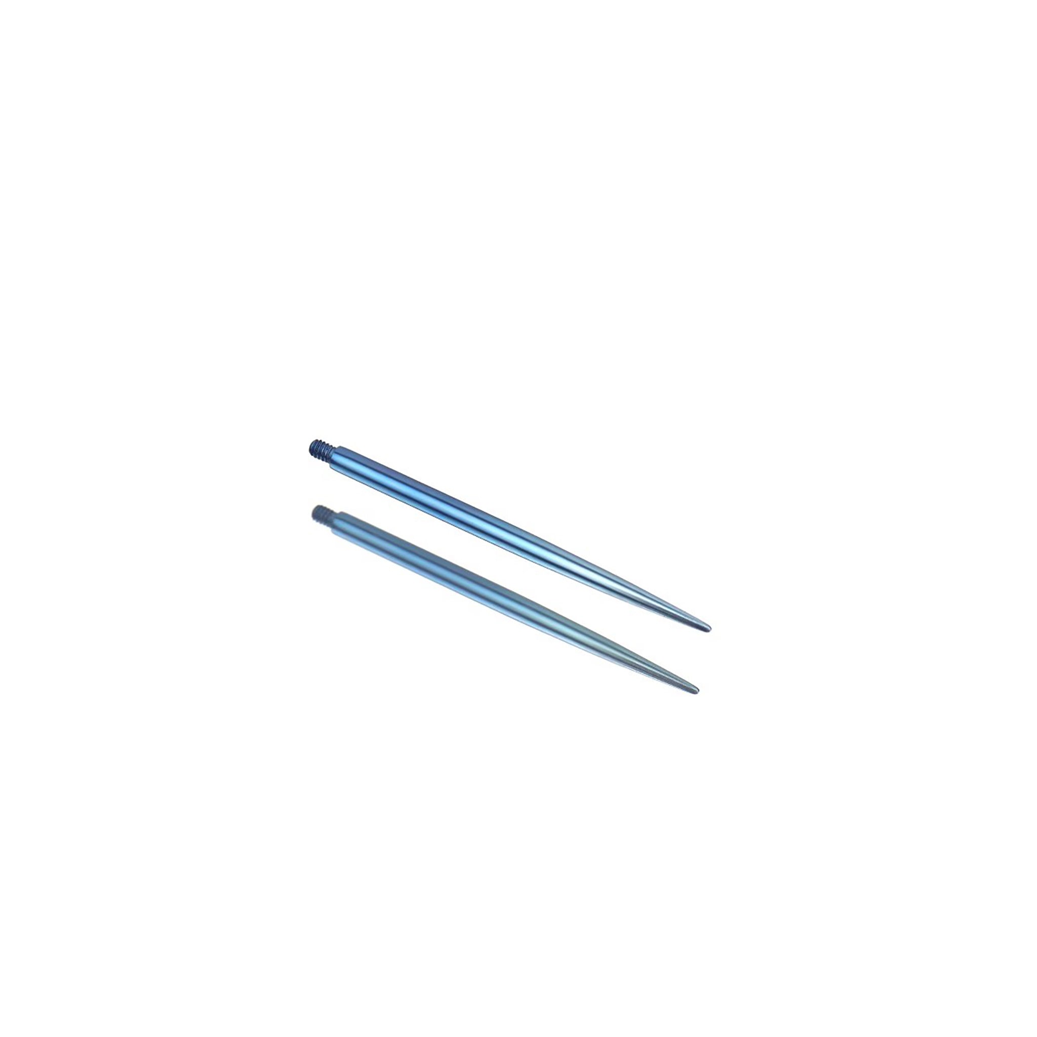 F-136 Titanium Piercing Guide Needle - F-136 Titanium Piercing Guide Needle - Blue-White Gradient by CRUXJEWELRY