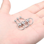 Spinning Ball Titanium Belly Ring