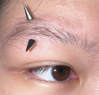 ASTM F-136 Titanium Gradient Oversized Spike Piercing | Edgy Punk Eyebrow Ring & Cartilage Stud
