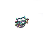 Heart Demon Horn Stainless Steel Nipple Rings