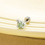Black & White Multi-CZ Ear Studs