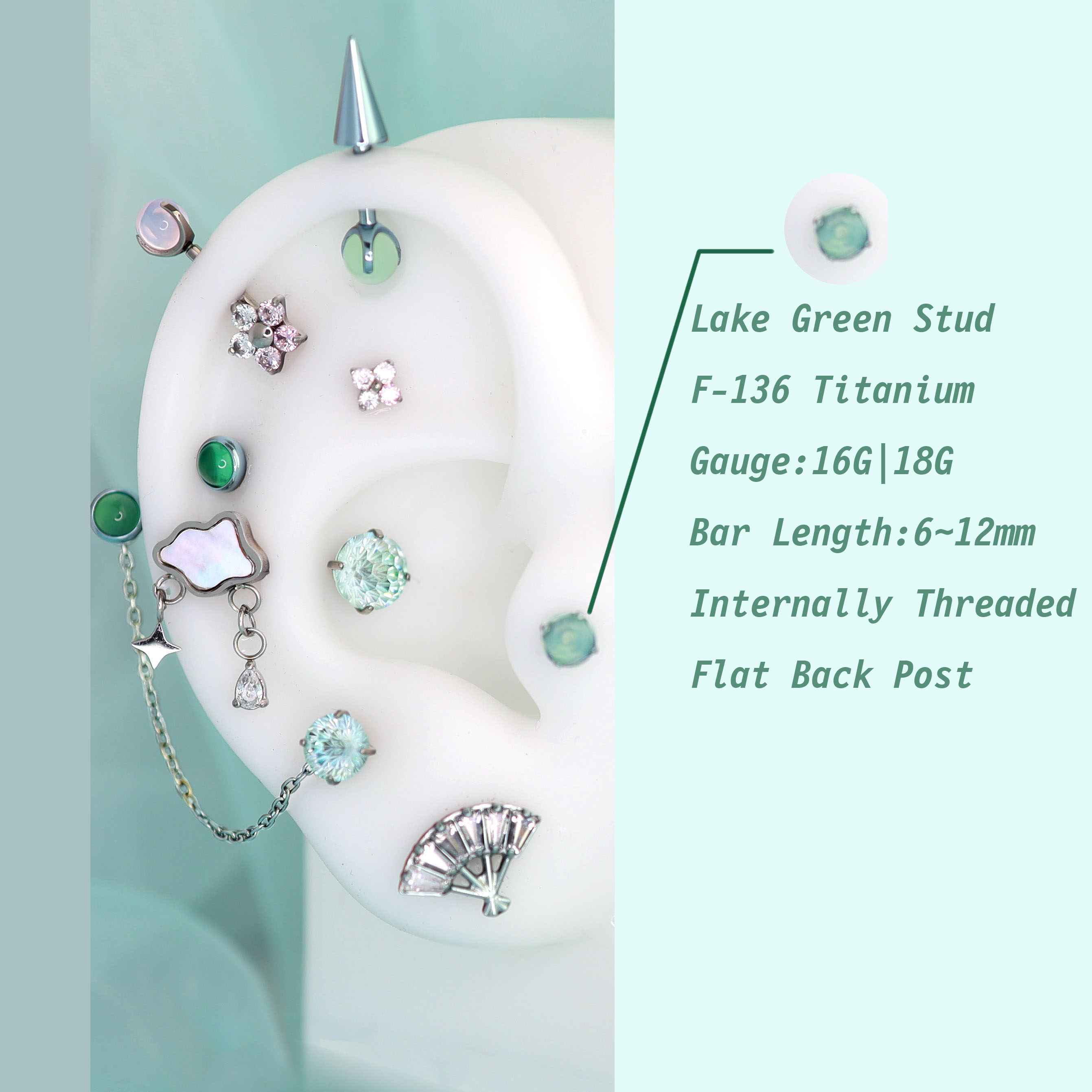Ensemble d'accessoires pour oreilles de la série Rarity de My Little Pony