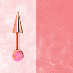 ASTM F136 Titanium Aurora Opal Spike Stud - Edgy Fairycore Cartilage Piercing