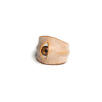 Hyper-realistic Flesh Eye Ring | Creepy Human Skin Texture Jewelry