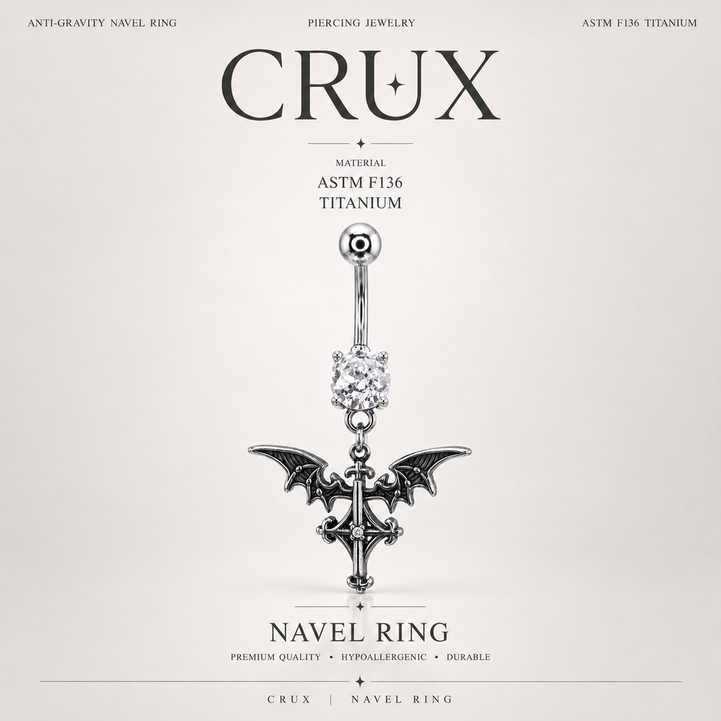 Bat Wing Dangle Belly Ring
