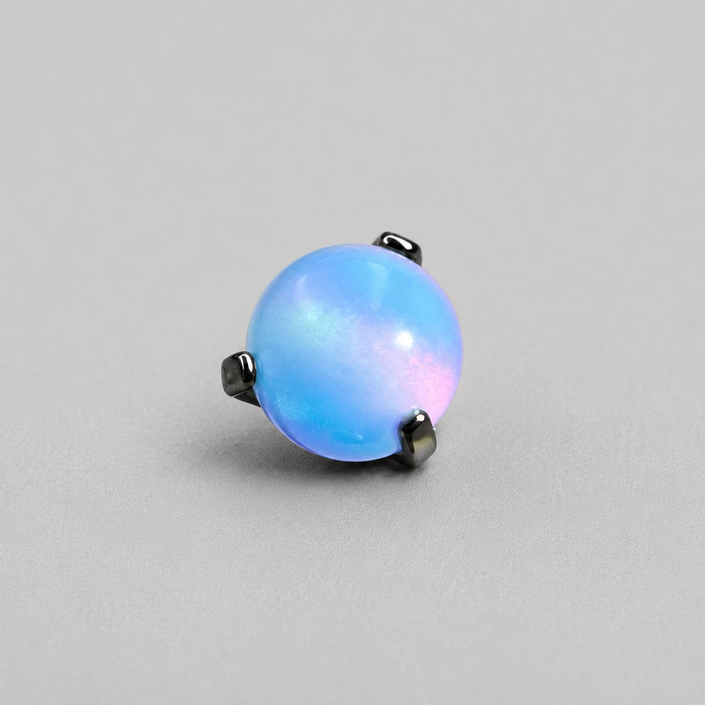 Titanium Nebula Opal Dragon-Claw Piercing Top