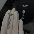 Angel Wing Titanium Belly Ring detail 6