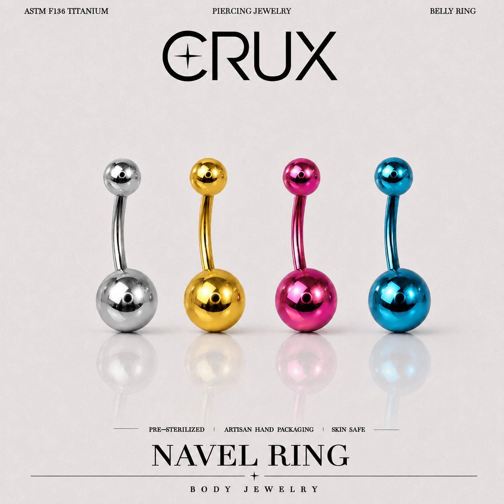 Classic Titanium Belly Ring