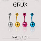 Classic Titanium Belly Ring