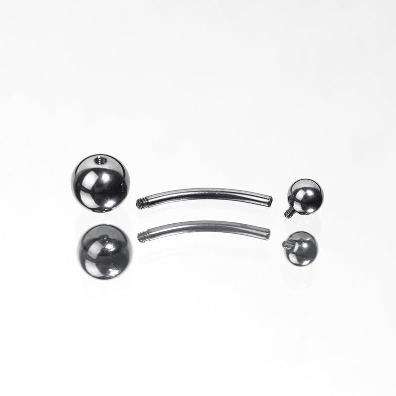 Classic Titanium Belly Ring detail 3