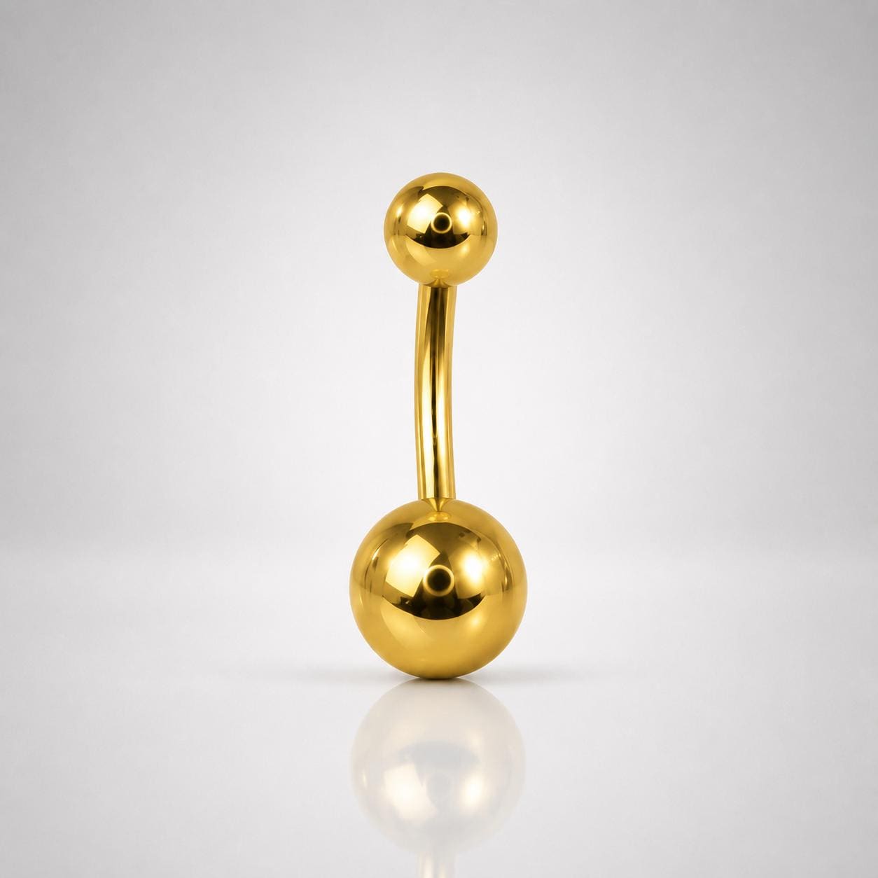 Classic Titanium Belly Ring detail 7