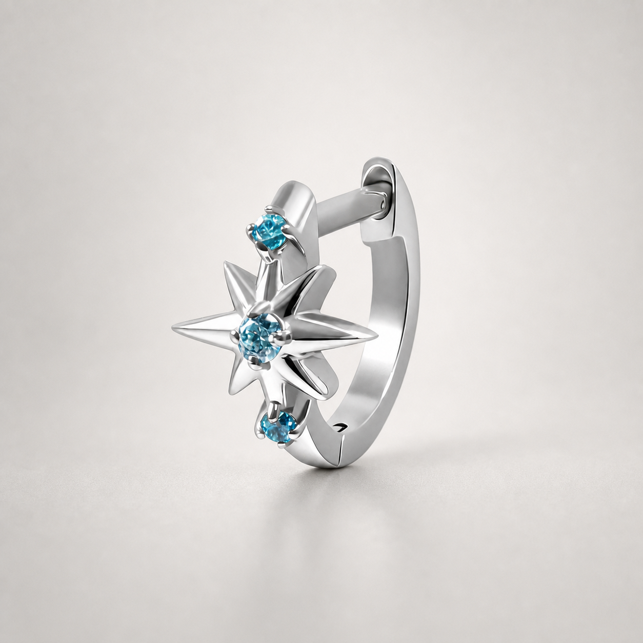 Titanium Starburst Septum Clicker