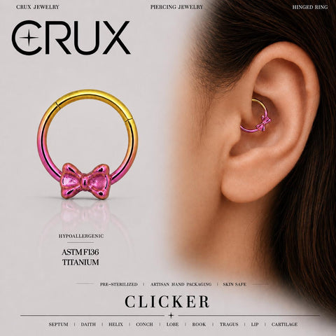 Titanium Bow Septum Clicker