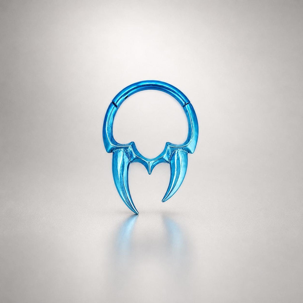 Titanium Double Fang Septum Clicker detail 5