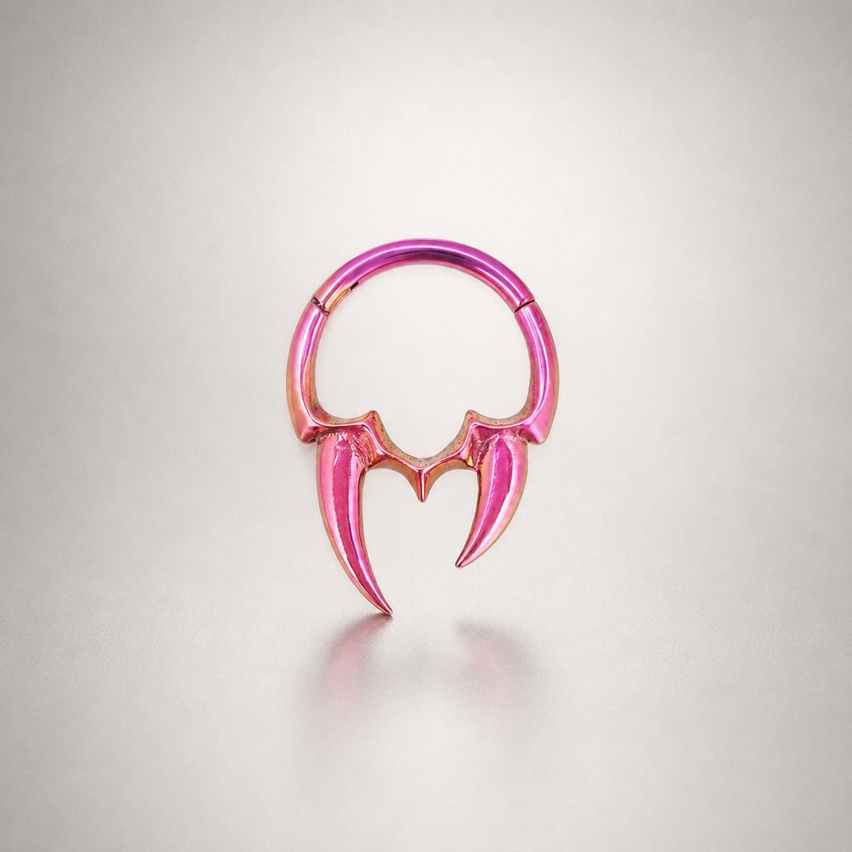Titanium Double Fang Septum Clicker detail 8
