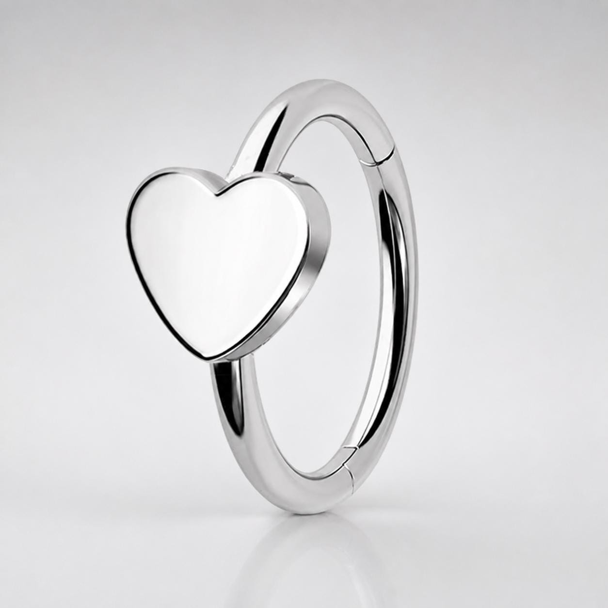 Titanium Celestial Motif Septum Clicker detail 7