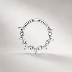 Titanium Thorn Spike Septum Clicker detail 4