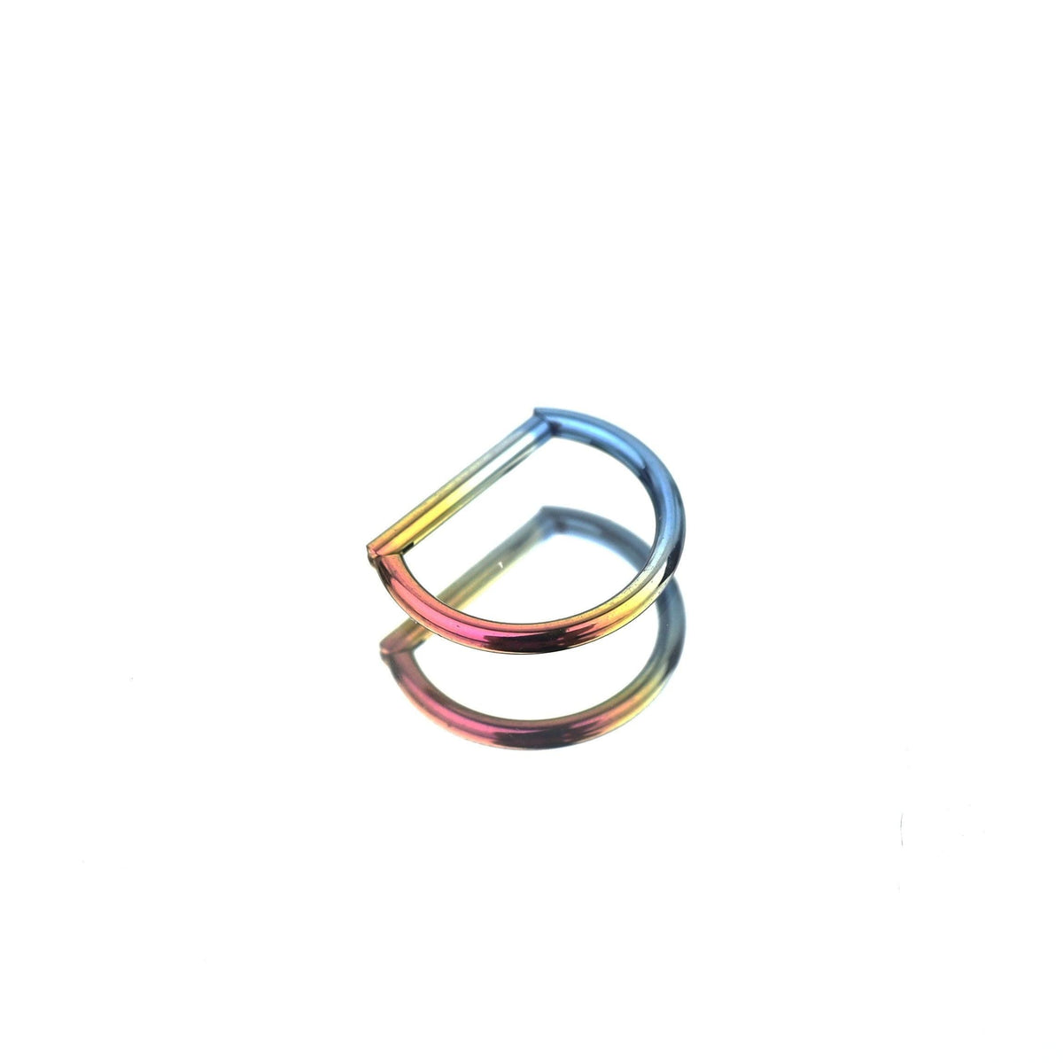 Titanium D-Shape Septum Clicker detail 4