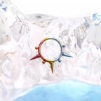 Titanium Spike & Ball Septum Clicker detail 7