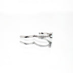 Titanium Opal Heart Septum Clicker detail 5