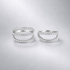 Titanium Double & Triple Row CZ Septum Clicker detail 10